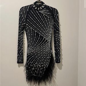 bedazzled costume dress